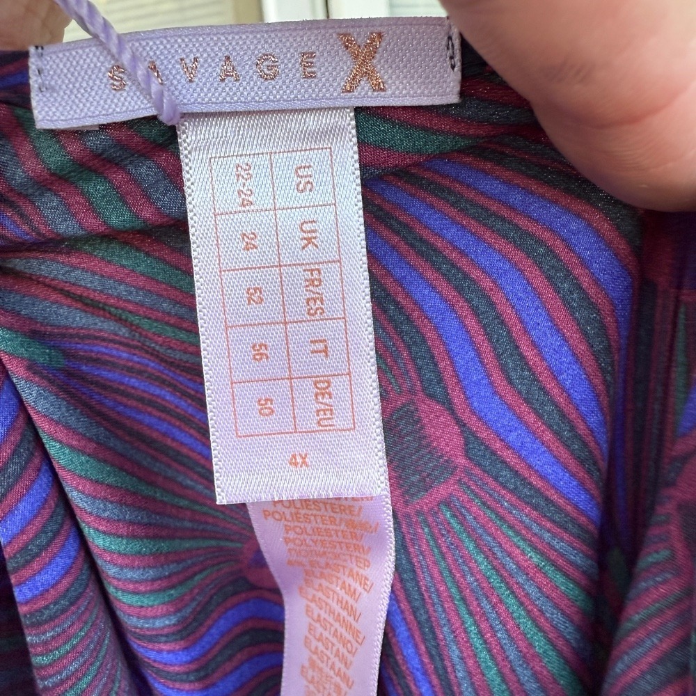 Savage X Fenty Nightgown Size 4X - Picture 4 of 5